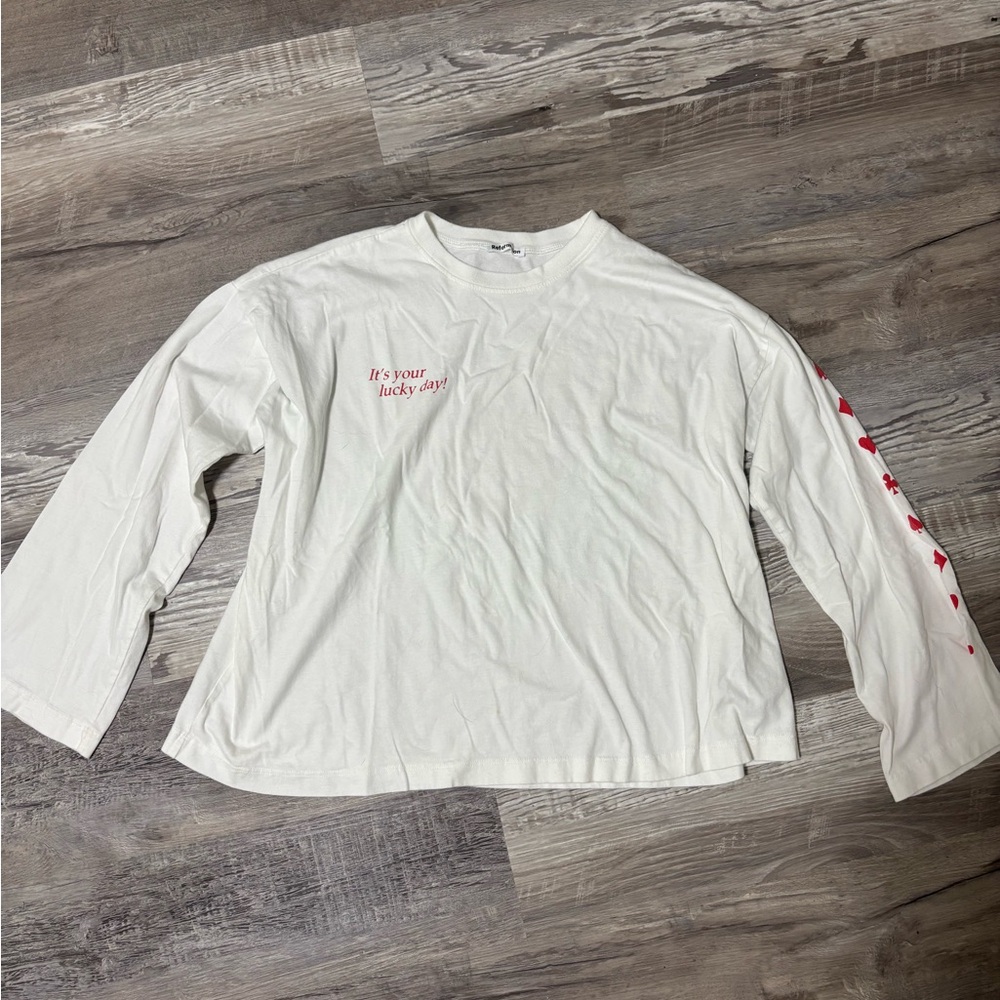 Reformation Oversized long sleeve tee